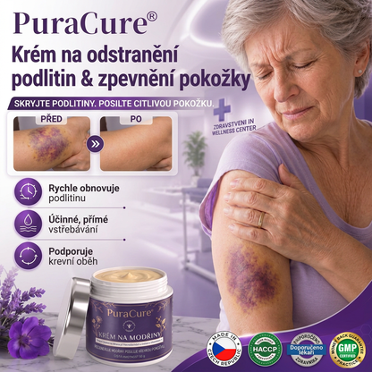🪻 100 000+ PRODANÝCH KUSŮ 💁‍♀️ – PuraCure® Krém na modřiny a posílení pokožky
