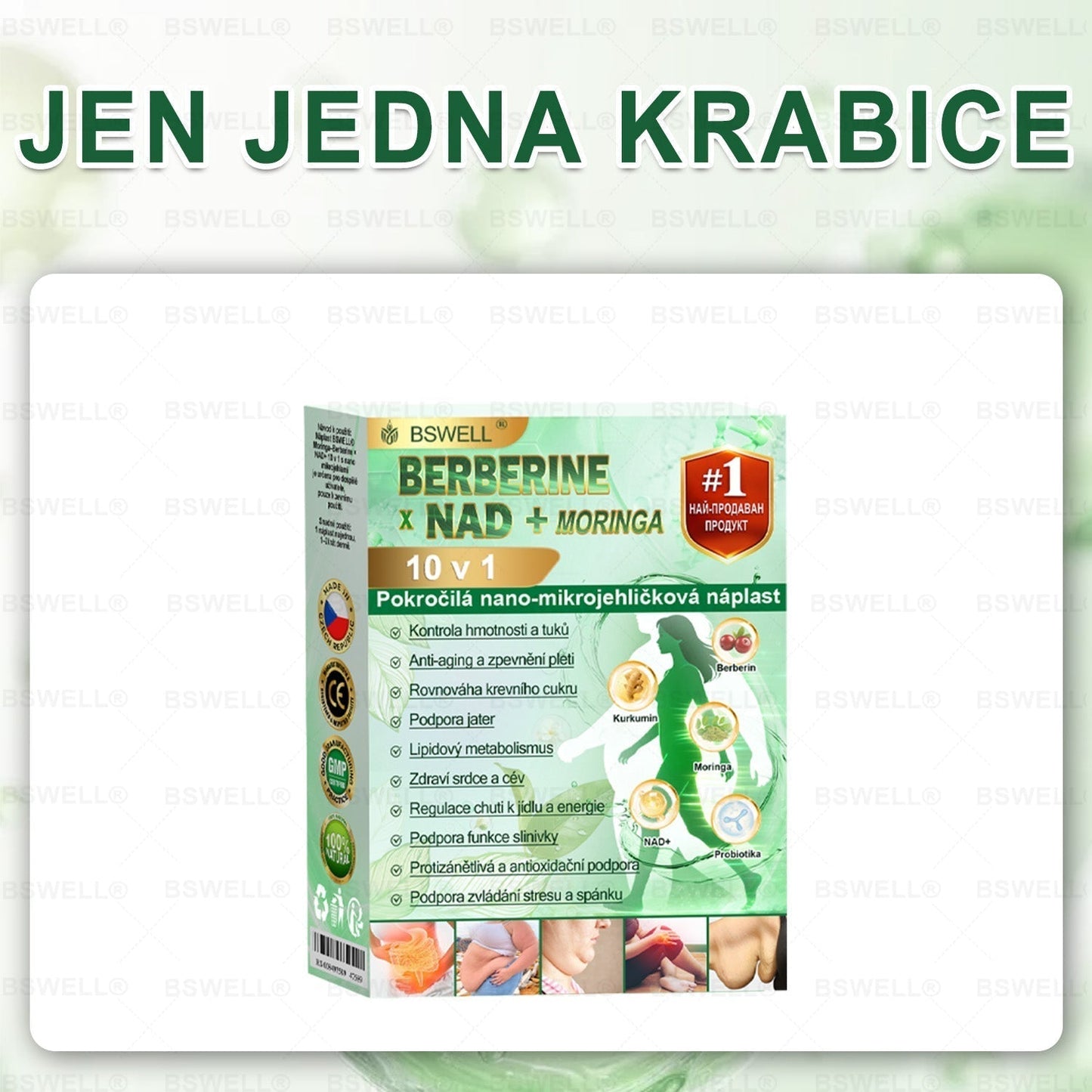🌿 BSWELL® Nano mikrovpichová zeštíhlující náplast✨(Stačí použít pouze jednou denně – viditelné změny již za 28 dní) ✅Bezbolestná, dlouhotrvající, zaměřená na řešení cukrovky, obezity a kardiovaskulárních onemocnění