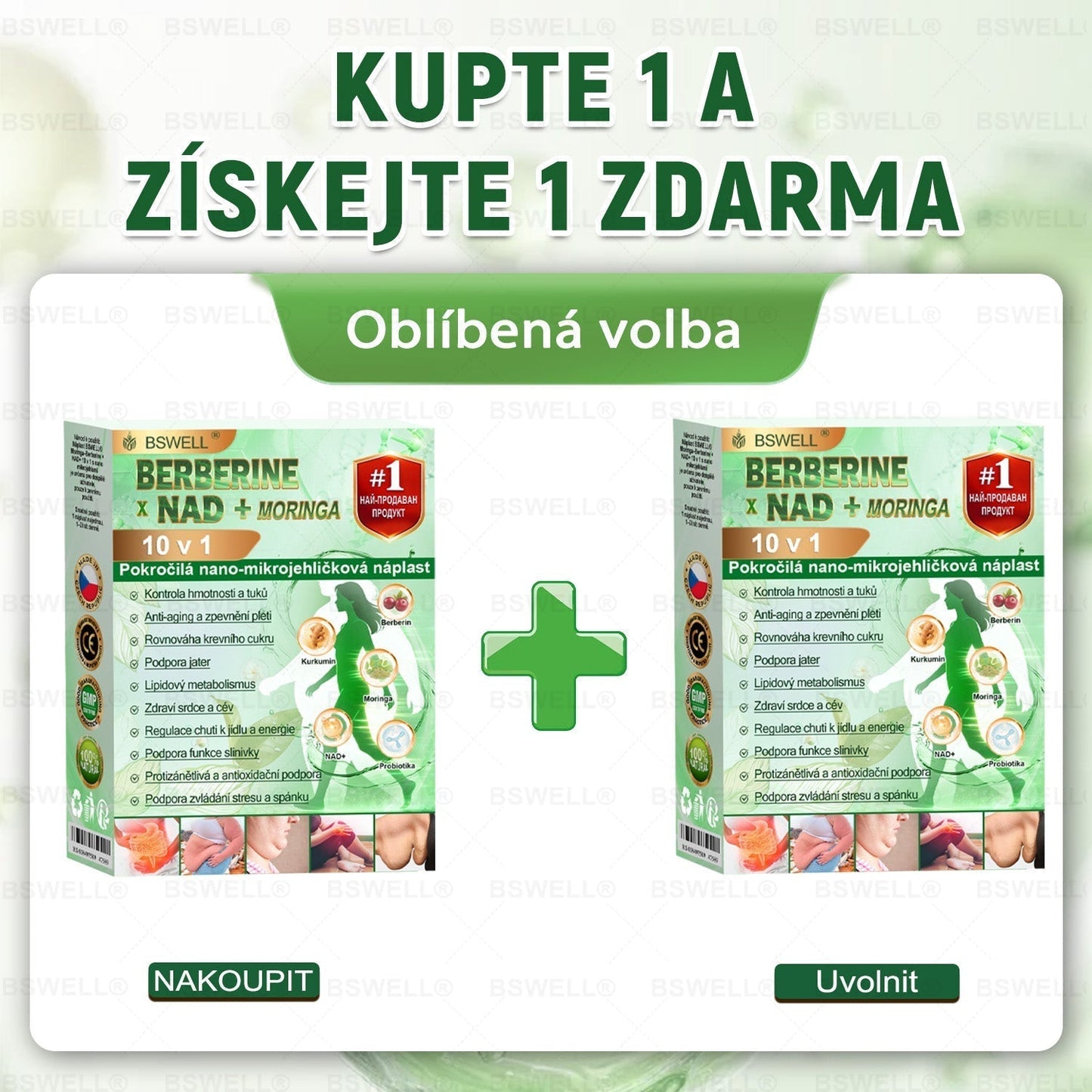 🌿 BSWELL® Nano mikrovpichová zeštíhlující náplast✨(Stačí použít pouze jednou denně – viditelné změny již za 28 dní) ✅Bezbolestná, dlouhotrvající, zaměřená na řešení cukrovky, obezity a kardiovaskulárních onemocnění