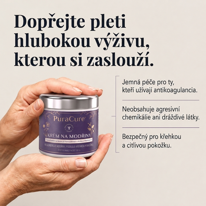 🪻 100 000+ PRODANÝCH KUSŮ 💁‍♀️ – PuraCure® Krém na modřiny a posílení pokožky