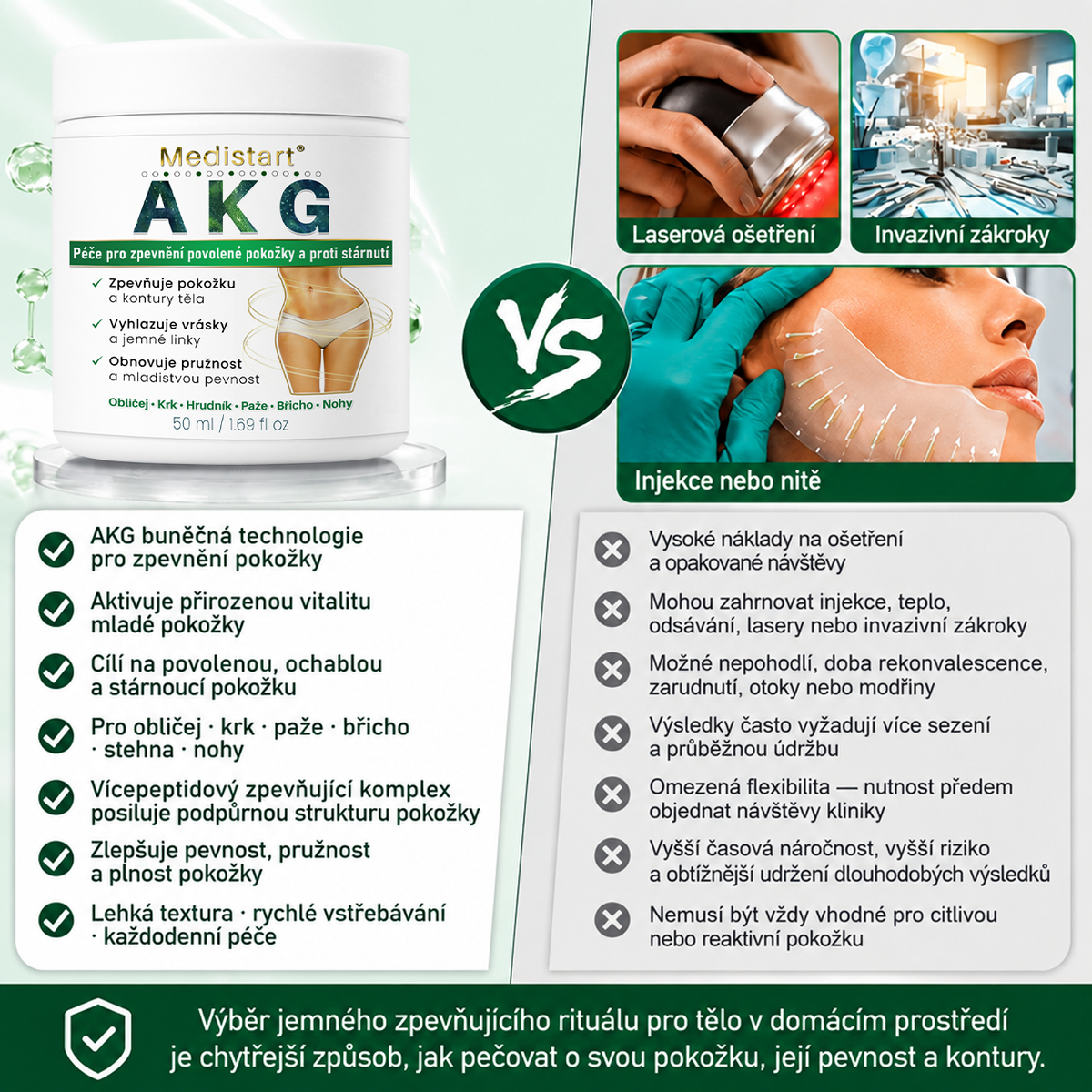 💳Medistart® AKG ZPEVŇUJÍCÍ PÉČE O PLEŤ & PROTI STÁRNUTÍ