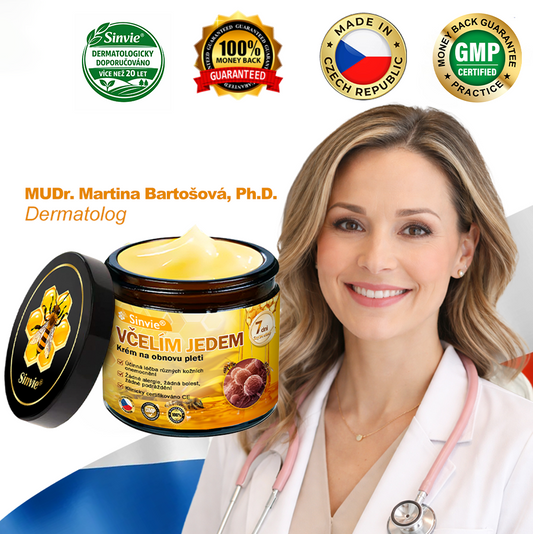 🛡️Doporučení dermatologa 🐝 ✨PuraCure® Krém na obnovu pleti s včelím jedem 🔥 Český vývoj, výroba a dodávka v České republice