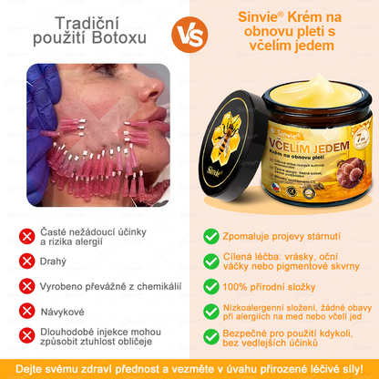 ✅Doporučení dermatologa 🐝 ✨Sinvie® Krém na obnovu pleti s včelím jedem 🔥 Český vývoj, výroba a dodávka v České republice