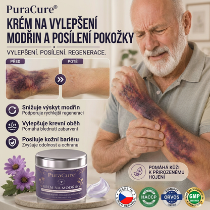 🪻 100 000+ PRODANÝCH KUSŮ 💁‍♀️ – PuraCure® Krém na modřiny a posílení pokožky