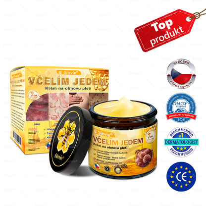 🏆⭐Doporučení dermatologa 🐝 ✨Sinvie® Krém na obnovu pleti s včelím jedem 🔥 Český vývoj, výroba a dodávka v České republice