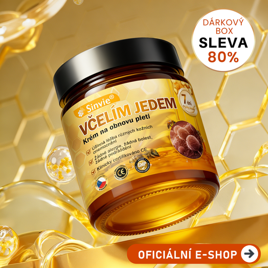 🏆⭐Doporučení dermatologa 🐝 ✨Sinvie® Krém na obnovu pleti s včelím jedem 🔥 Český vývoj, výroba a dodávka v České republice
